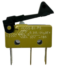 SAECO KRUPS GAGGIA MICRO SWITCH XCG5-81-P5 0.3A 30V AVEC DRAPEAU PLASTIQUE...