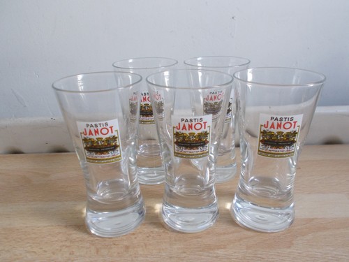Verres vintage pastis janot - vintage,