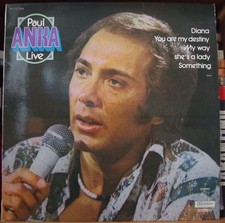 PAUL ANKA LIVE FRENCH LP MUSIDISC 