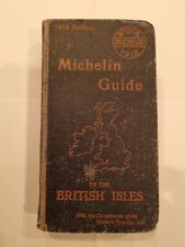 Guide Michelin 1912 British Isles