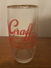 Ancien verre bière GRAFF Pils