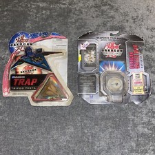LOT BAKUGAN TRAP TRIPOD THETA + GUNDALIAN INVADERS BATTLE GEAR CRUSHER