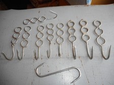 Crochet A Viande Crochet de Boucher  lot de 10  occasion en bon etat