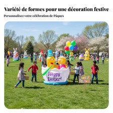 Lapin de Pâques Gonflable
