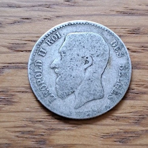 Pièce belgique 1 franc - belgique,