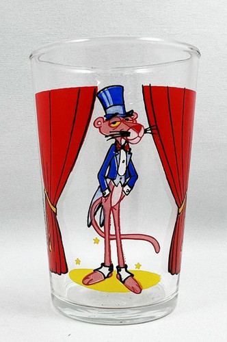 Panthère rose verre - panthère,