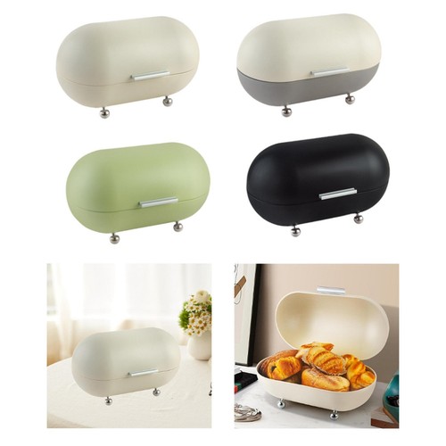 Boîte pain métal - boîte, en