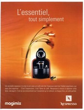2004 / Machine café Nespresso Magimix / publicity / advertising