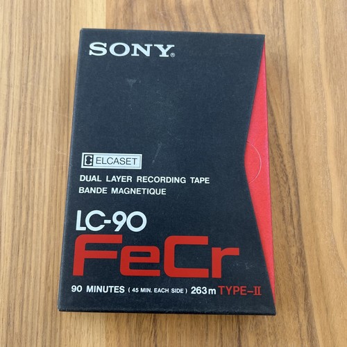Sony elcaset tape lc 90 - elcaset,