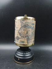 Distributeur porte cigarettes Musical carte du monde boîte à musique année 1970
