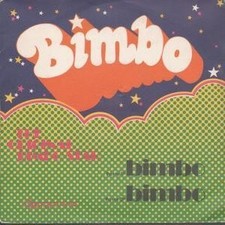 Original Bimbo Star Bimbo 7" vinyl Spain Olympo 1975 B/w instrumental pic sleeve