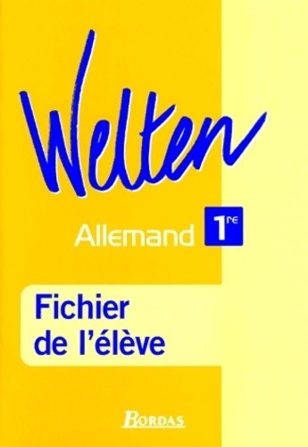 Welten 1ère fichier de - welten,
