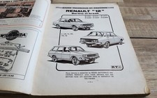 Revue technique renault r 12 l, ln ,tl ,tn tr et ts berline et break 1976