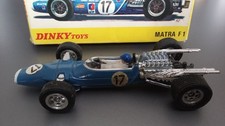 DINKY TOYS(France): MATRA F1 bleue - 1/43  - No 1417 - Boîte d'origine.