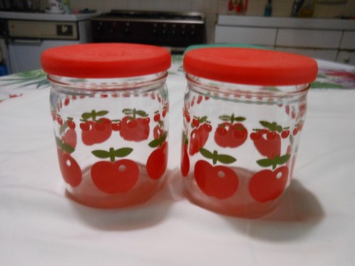 Pots verre vintage henkel - pots,