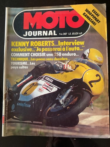 Moto journal 387 du - moto, n°387