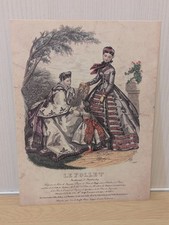 GRANDE GRAVURE DE MODE