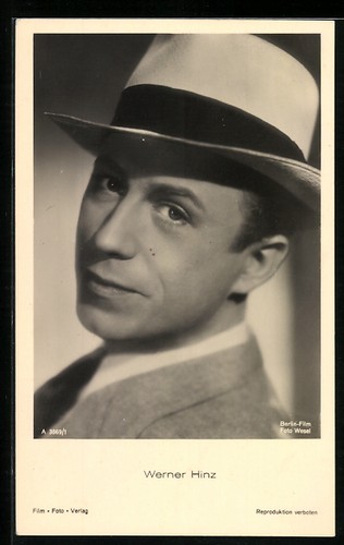 Acteur werner hinz avec - werner,