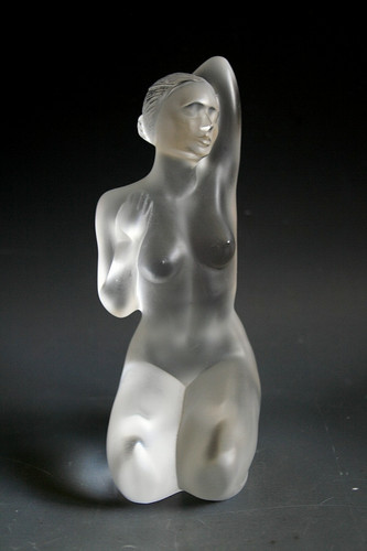 Figurine verre nude lalique - en,
