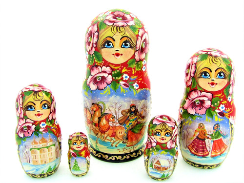 Poupées russes h18 - russes,