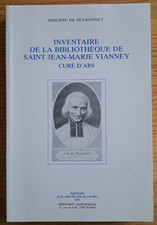 Inventaire de la bibliothèque de saint Jean-Maie Vianney curé d'Ars
