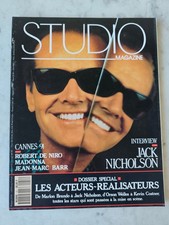 STUDIO MAGAZINE - jack nicholson madonna de niro cannes 1991 - numéro 51