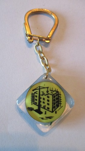 Porte clé vintage bourbon - vintage,
