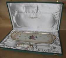 Ancien coffret plat de service