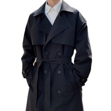 Hommes Longue Veste Trench
