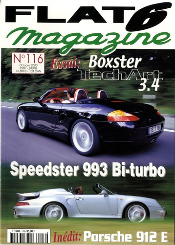 Flat 116 2000 porsche - flat, 10/2000