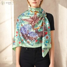 RARE VINTAGE foulard en soie