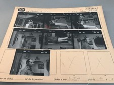 GENEVIÈVE GRAD -  (« LE GARDIAN »): PLANCHE CONTACT ORIGINALE DE 1965