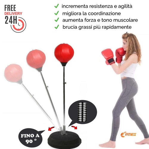Sac boxe punching sol - de,