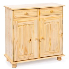 Bahut bois portes tiroirs - bahut,