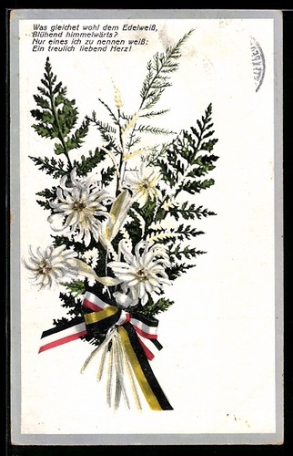 Carte postale bouquet