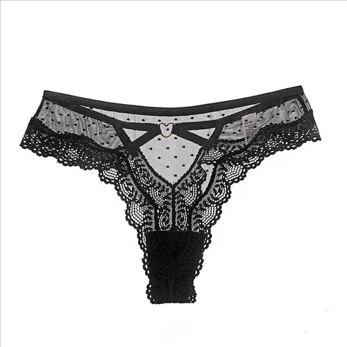 Pantalon résille dentelle