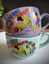Lot de 2 Grands Bols Mugs