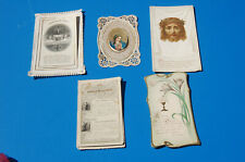 CANIVET IMAGE PIEUSE ANCIENNE-DENTELLE + IMAGE PIEUSE DÉPLIANTE