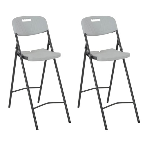 Chaise bar pliante hdpe - chaise,