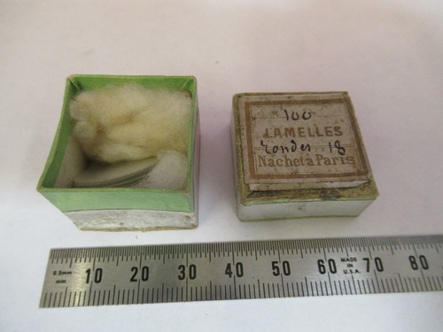Antique nachet verre lamelles - nachet,