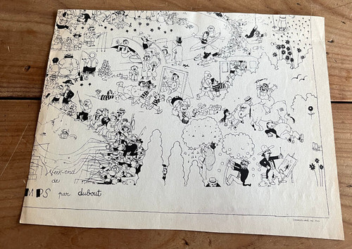 Gravure albert dubout n49 - n49, week
