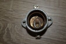 Ancienne applique, douille, patère murale porcelaine blanche (Luminaire, lampe)