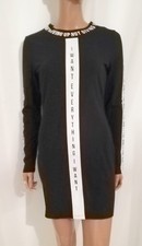 robe stretch H&M noire blanc 38/ 40