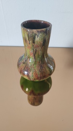 Vase céramique signé - en,
