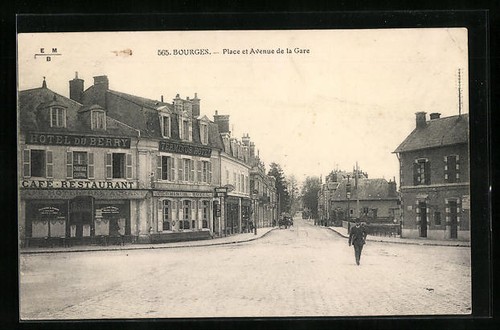 Cpa bourges fetes - cpa, bourges,