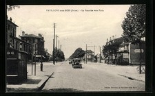 CPA Pavillons-sous-Bois, La Fourche vers Paris 