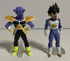 Dragon Ball Z Bandai Gashapon HG Imagination Kiwi Soldier & Vegeta Scouter