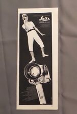 PUB PUBLICITE ANCIENNE ADVERT CLIPPING 220917 / CAMÉRA LEICINA 8S & 8V LEITZ