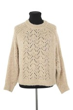 Pull en laine beige Bash S