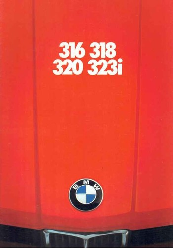 Catalogue brochure bmw 316 318 - catalogue,